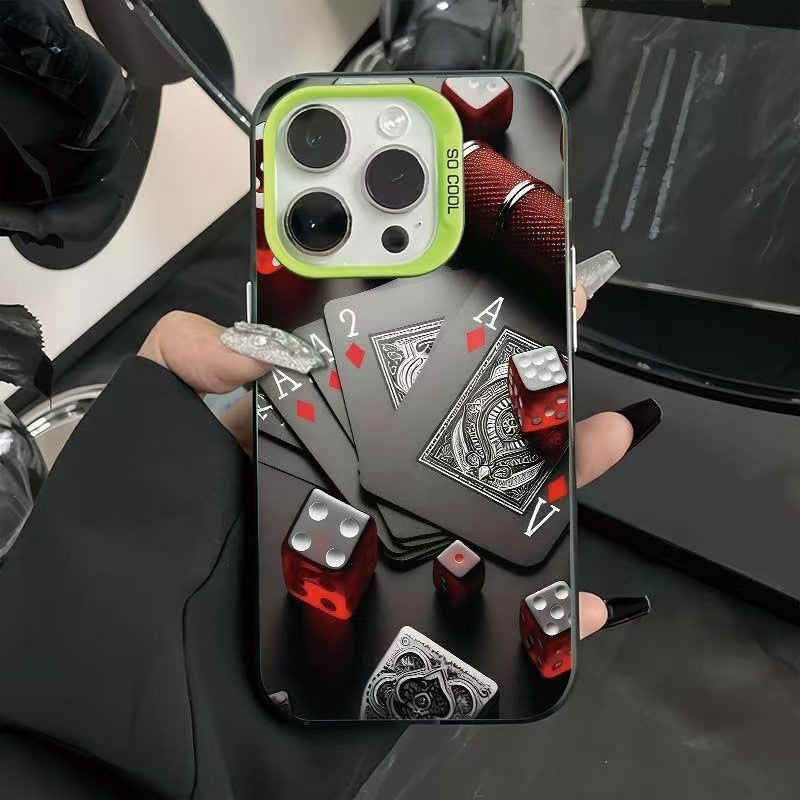 Card Dice 16 Phone Case Creative Card Dice 16 Phone Case Creative